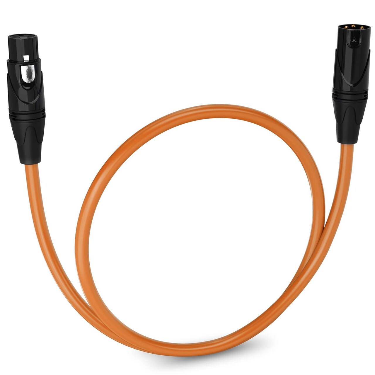 LyxPro 1.5 ft Balanced XLR Cable, Male to Female, 3 Pin Microphone Cable